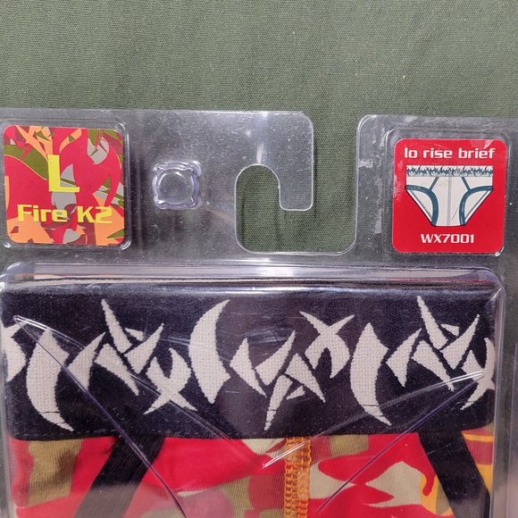 Vintage Waxx Brand Fire Brief - Picture 3 of 3